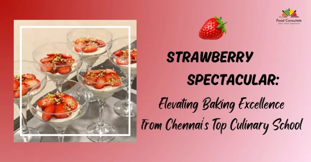 Elevate Your Baking with the Best: Strawberry Delights from Chennai's Finest Baking Institute