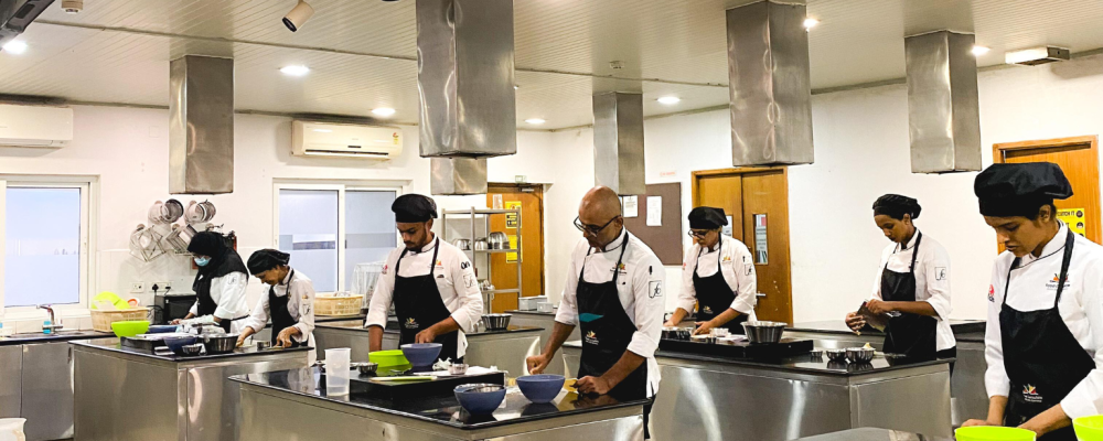 Diploma students working